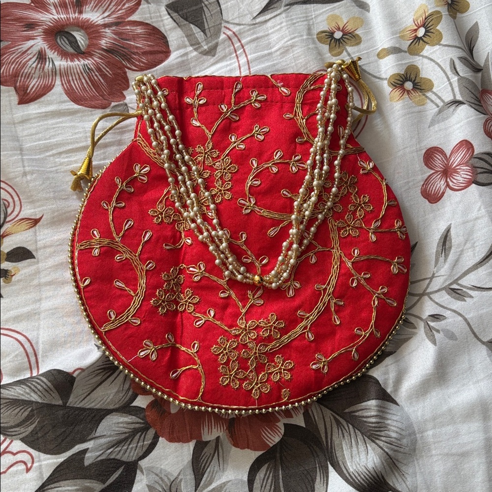 Indian party wear clutch potli bag